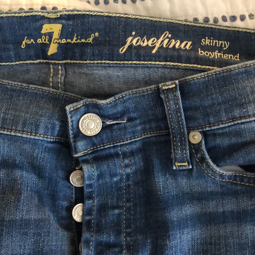 7 For All Mankind Josefina Skinny Boyfriend